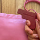 Vlieger & Vandam Pink Leather ‘Gun’ Guardian Angel Crossbody Bag.