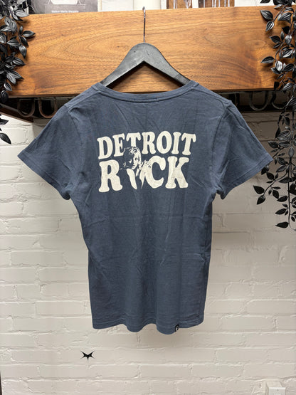 Hysteric Glamour ‘Detroit Rock’ Blue/White Graphic T-Shirt