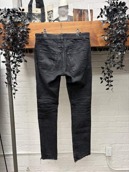 2015 Saint Laurent by Hedi Slimane Black ‘D01’ Skinny Jeans