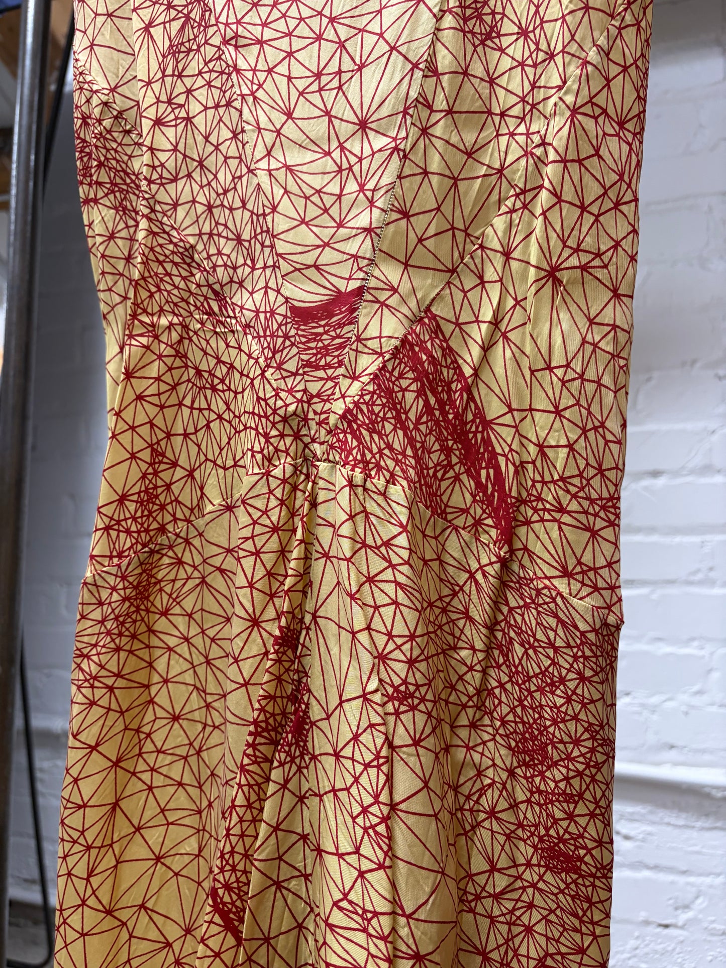 SS01 Jean Paul Gaultier ‘Constellation’ Silk Slip Dress