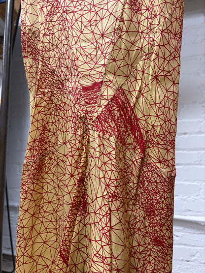 SS01 Jean Paul Gaultier ‘Constellation’ Silk Slip Dress