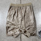 SS2013 Rick Owens ‘Island’ Gold Drop Crotch Shorts