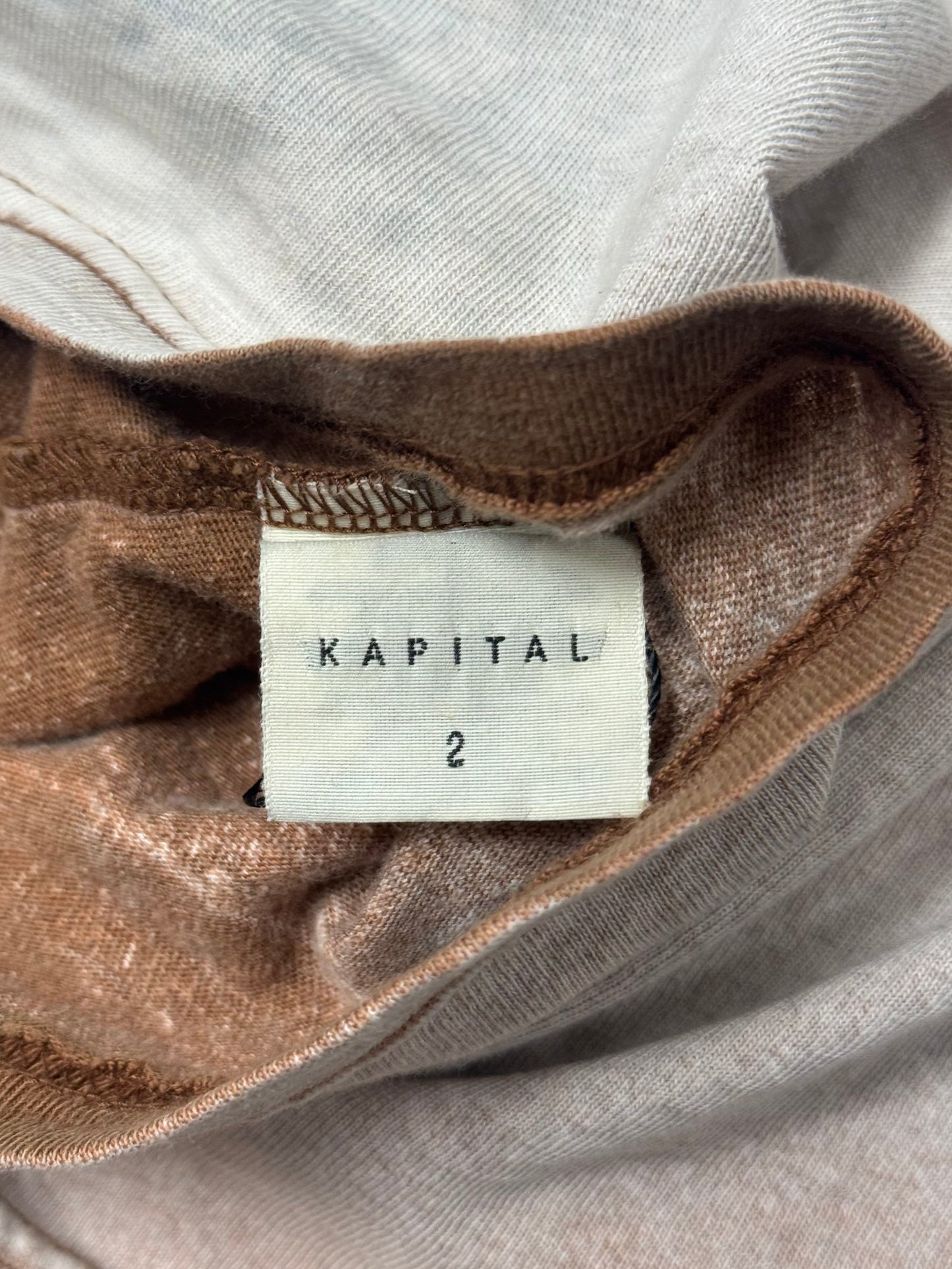 Kapital Reversible ‘Football Jersey’ Vintage Long Sleeve Shirt