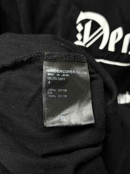 SS2019 Undercover ‘Dead Souls’ Black Feather Graphic T-Shirt