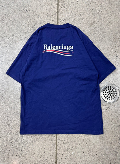 SS2020 Balenciaga ‘Campaign’ Logo Oversized T-Shirt