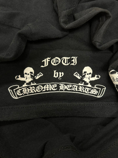 2000s Chrome Hearts ‘Foti’ Cross Graphic T-Shirt