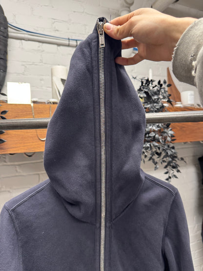 Rick Owens ‘Plum’ Purple ‘Gimp’ Full Zip Up Hoodie