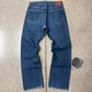 Kapital Straight Leg Washed Blue Denim