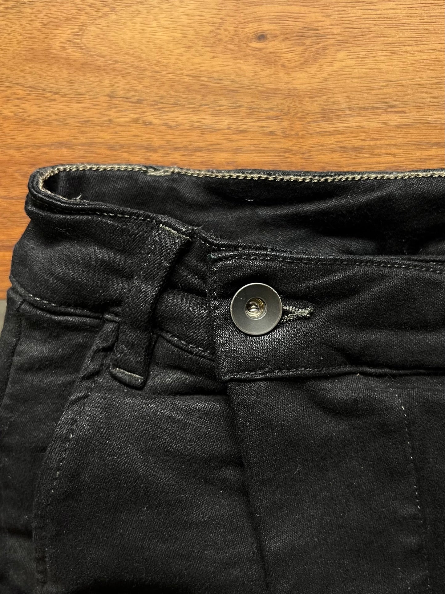 Rick Owens ‘Mastadon’ Matte Black DRKSHDW Skirted Denim