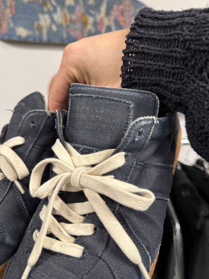 Maison Margiela Replica ‘G.A.T.’ Denim Low Top Sneakers