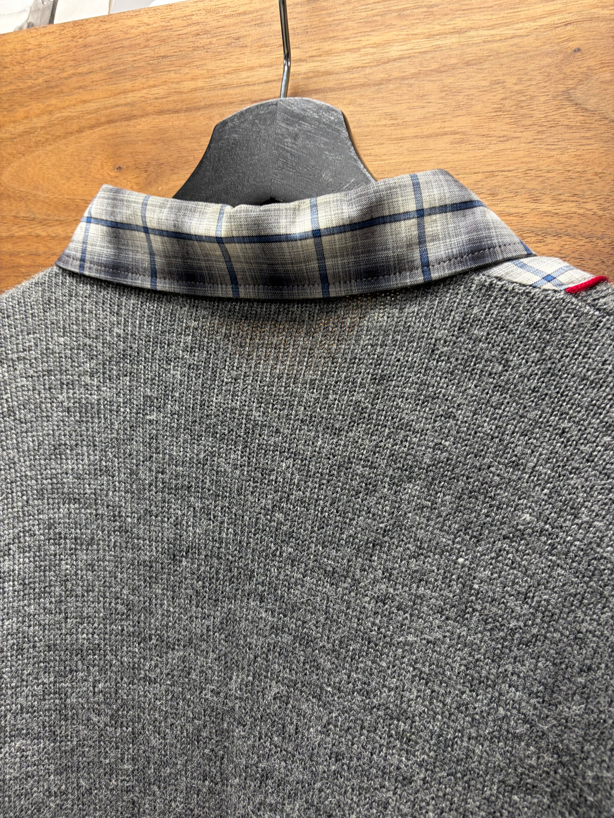 2012 Dsquared2 Hybrid Reconstructed Flannel/Knit Sweater