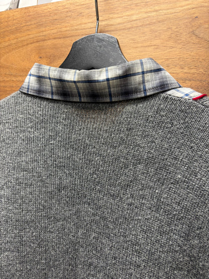 2012 Dsquared2 Hybrid Reconstructed Flannel/Knit Sweater