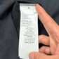 2021 Maison Margiela ‘Basic Stitch’ Blank Black T-Shirt