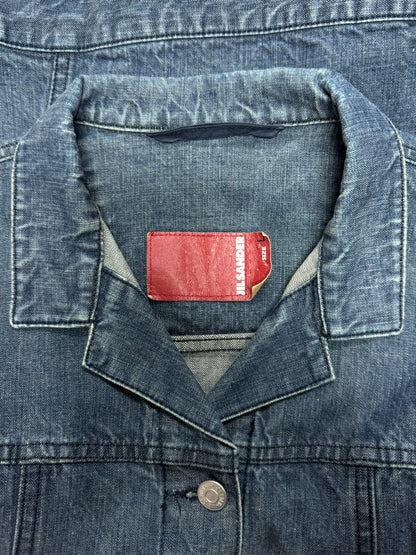 Jil Sander Western Collar Denim Jacket