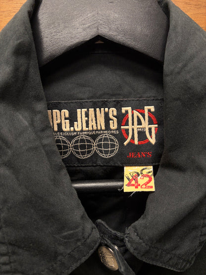 Vintage Jean Paul Gaultier Sleeveless Black Button Up Vest