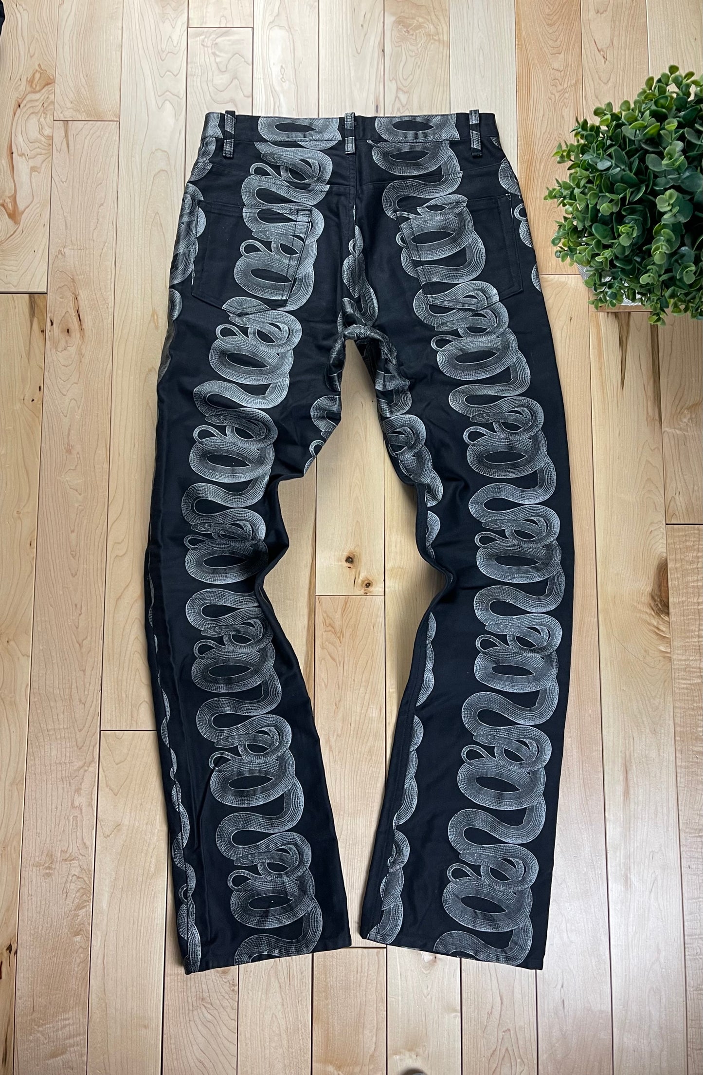 1998 Hysteric Glamour OG Black Flared ‘Snake Denim’