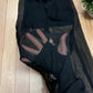 Ann Demeulemeester ‘Innocence’ Black Mesh Trousers