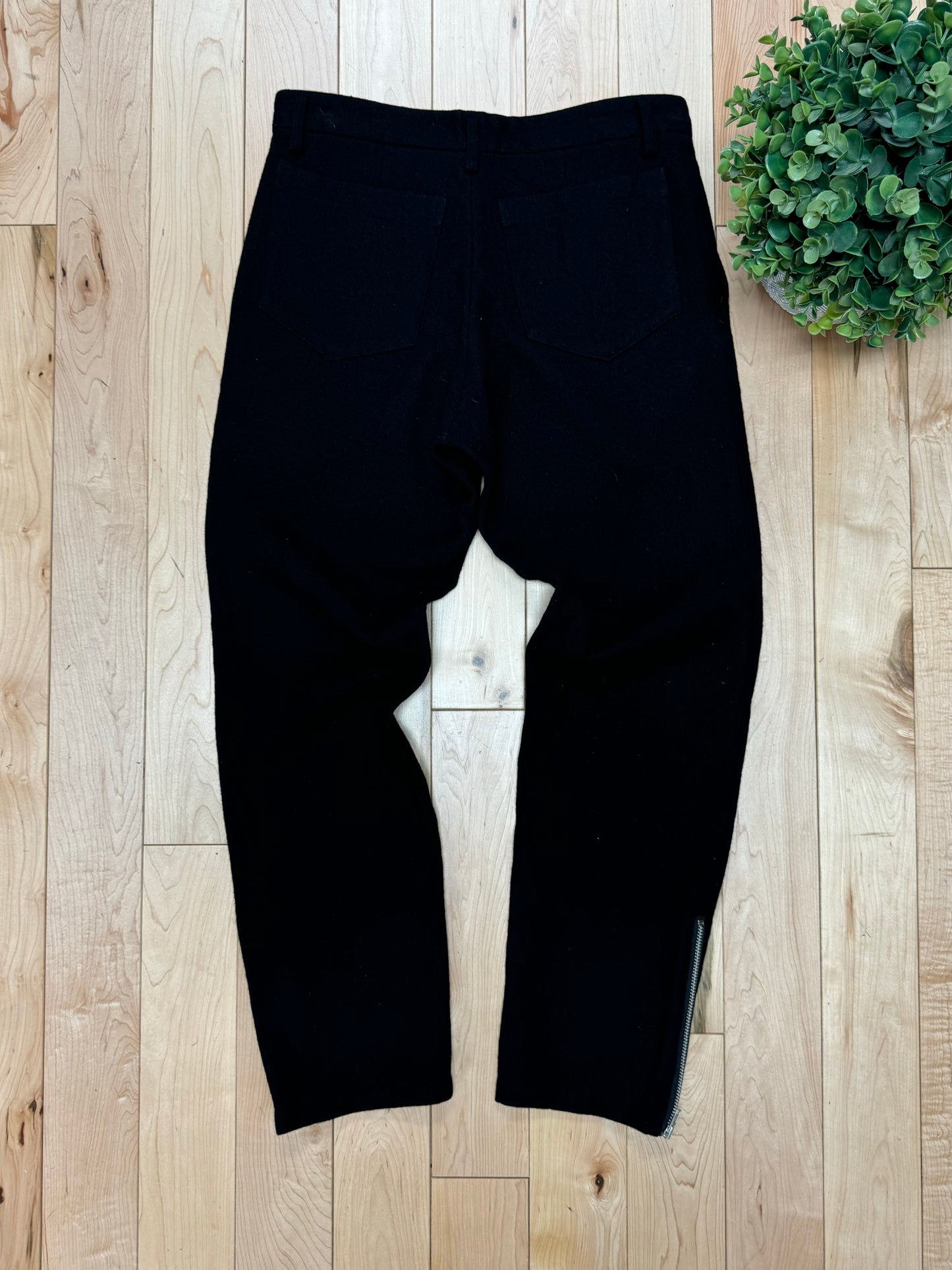 AW2000 Comme Des Garçons Tricot Wool Zip Trousers