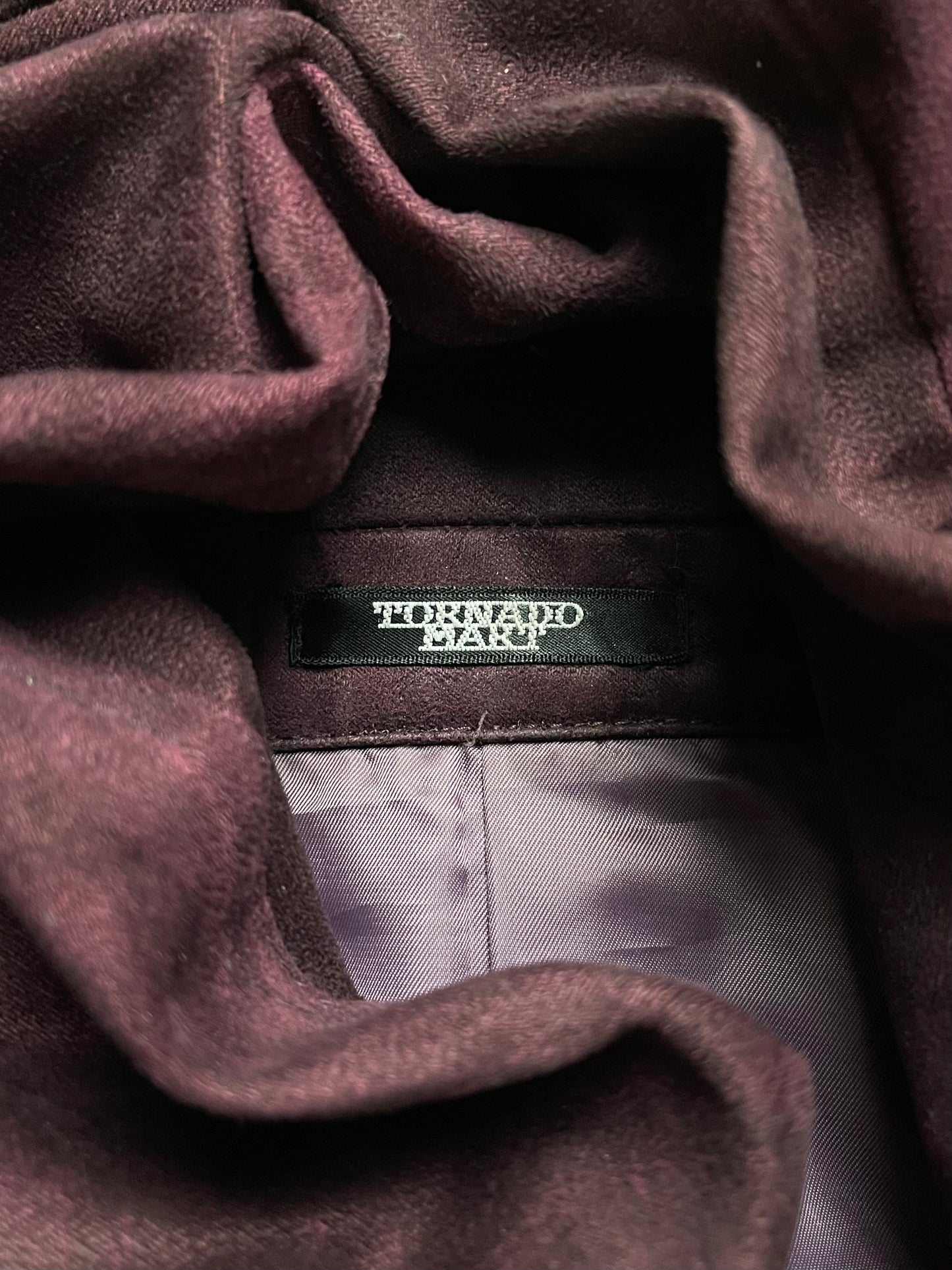 Tornado Mart Oxblood Red Zip Work Jacket