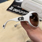 Chrome Hearts ‘Sweet Young Thang’ White/Silver Oval Sunglasses