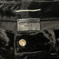 2019 Saint Laurent Black Velour Slim/Skinny Bottoms