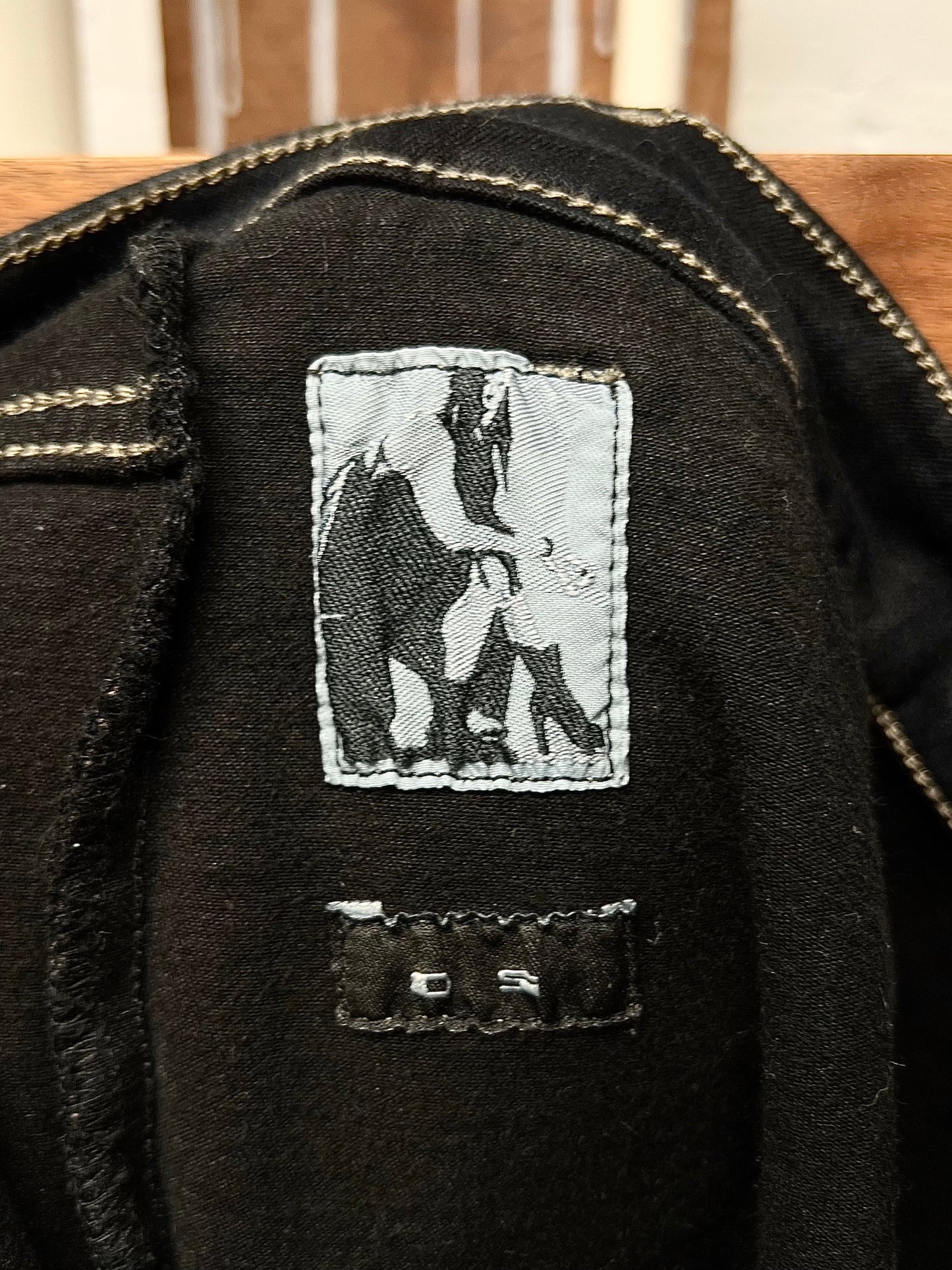 Rick Owens ‘Mastadon’ Matte Black DRKSHDW Skirted Denim