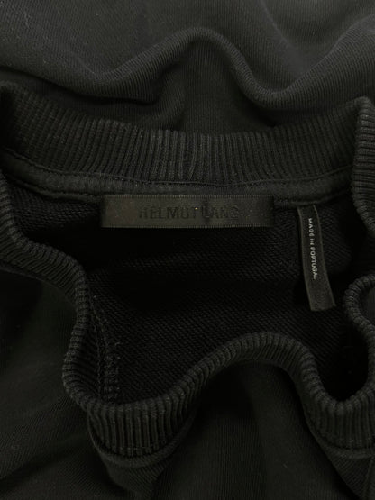 Helmut Lang Classic Logo Black Sweatshirt