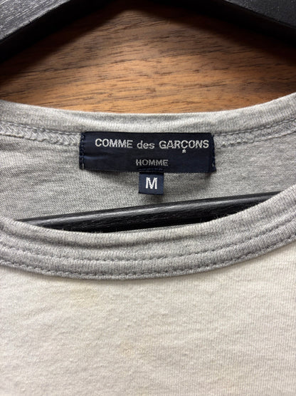 2008 Comme Des Garçons Homme ‘Patchwork’ Panelled Cotton Geometric Long Sleeve Shirt