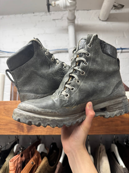 1/5 Carol Christian Poell AM/2694P Prosthetic ‘CUBS’ Horse Leather Drip Sole Boots