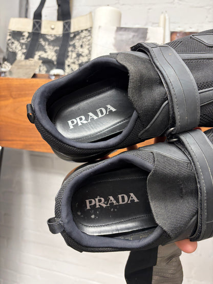 Prada ‘Cloudburst’ Black Low Top Sneakers