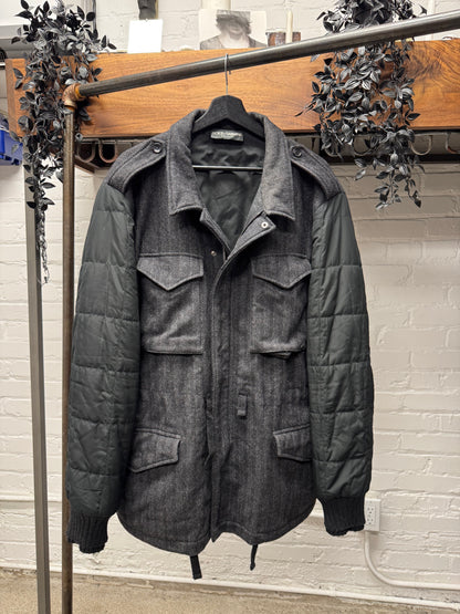 2000s Dolce & Gabbana Wool/Down Fill Hybrid ‘Hunting’ Jacket