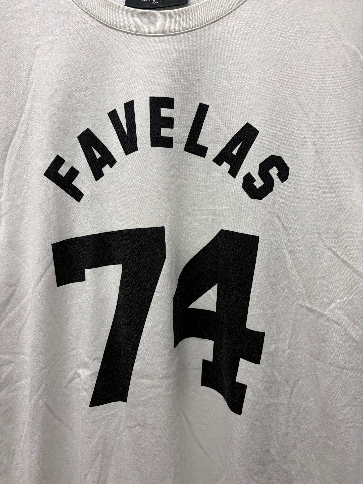 SS2014 Givenchy ‘Favelas’ Football Jersey Graphic T-Shirt
