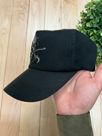 Mastermind Japan x Roar Rhinestone Leather Strapback Hat