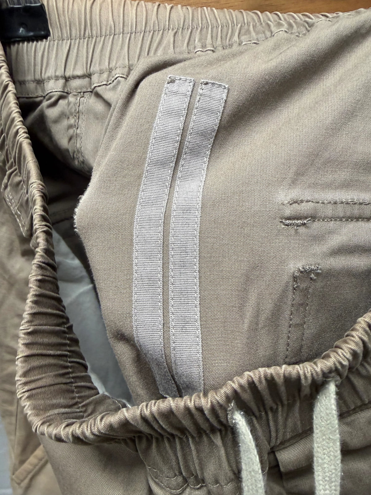 SS2021 Rick Owens ‘Phlegethon’ Dust Drop Crotch Drawstring Pants