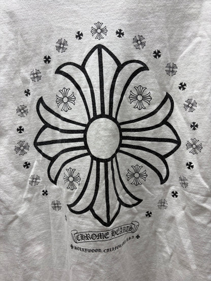 Chrome Hearts ‘California’ Plus Cross White Graphic T-Shirt