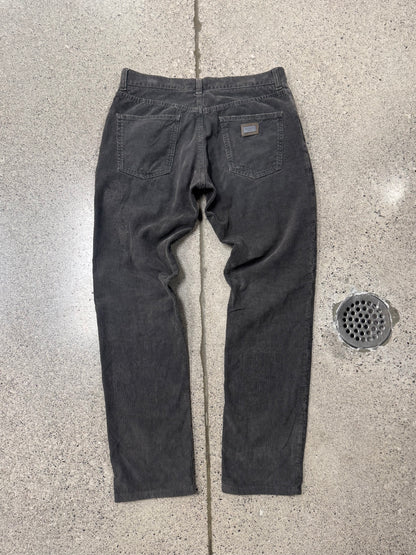 Dolce & Gabbana Mainline Brown Corduroy Bootcut Pants