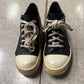 Rick Owens Lambskin Leather ‘Ramones’ Low Top Sneakers