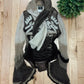 AW2007 Jean Paul Gaultier Scarf-Wrap Knit Sweater