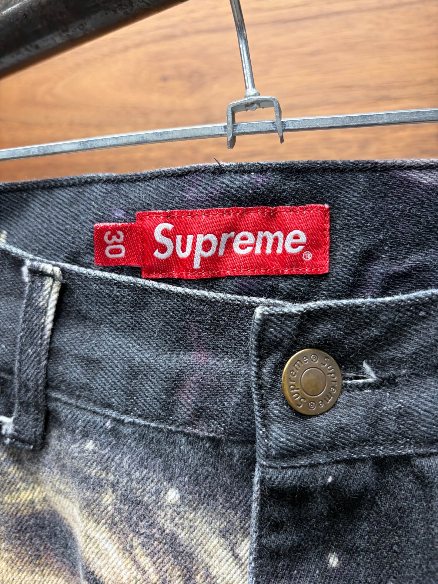 SS2021 Supreme ‘Eagle’ Double Knee Carpenter Denim