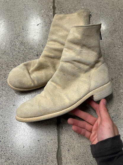 Guidi ‘788Z’ Suede Back-Zip Boots