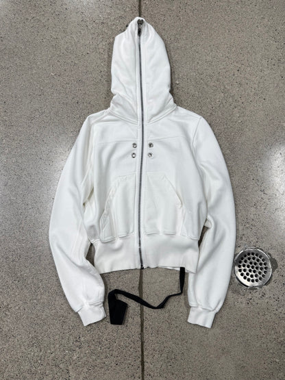 SS2021 Rick Owens Grommet ‘Gimp’ Full Zip Hoodie