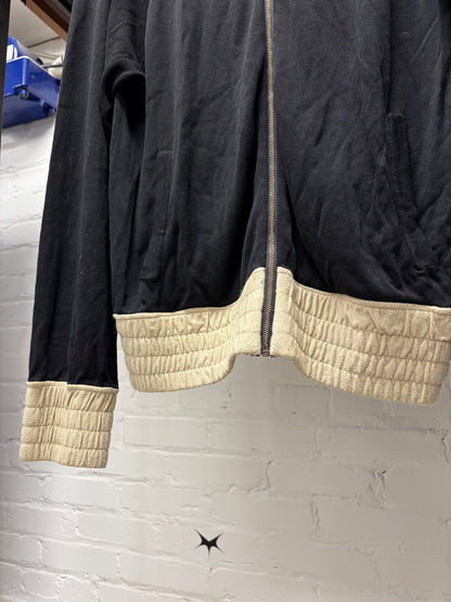 SS2002 Jean Paul Gaultier ‘Vrai/True’ Rayon Zip-Up Sweater with Ribbed Hem