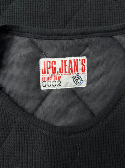 Vintage Jean Paul Gaultier Quilted Black Vest