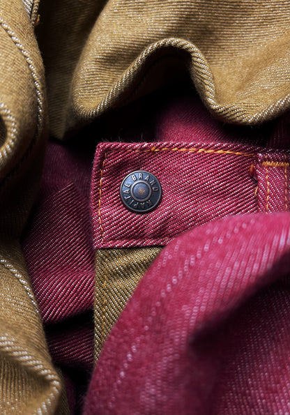 Kapital 14 Ounce Split Two Tone ‘Gypsy’ Flared Cut Denim