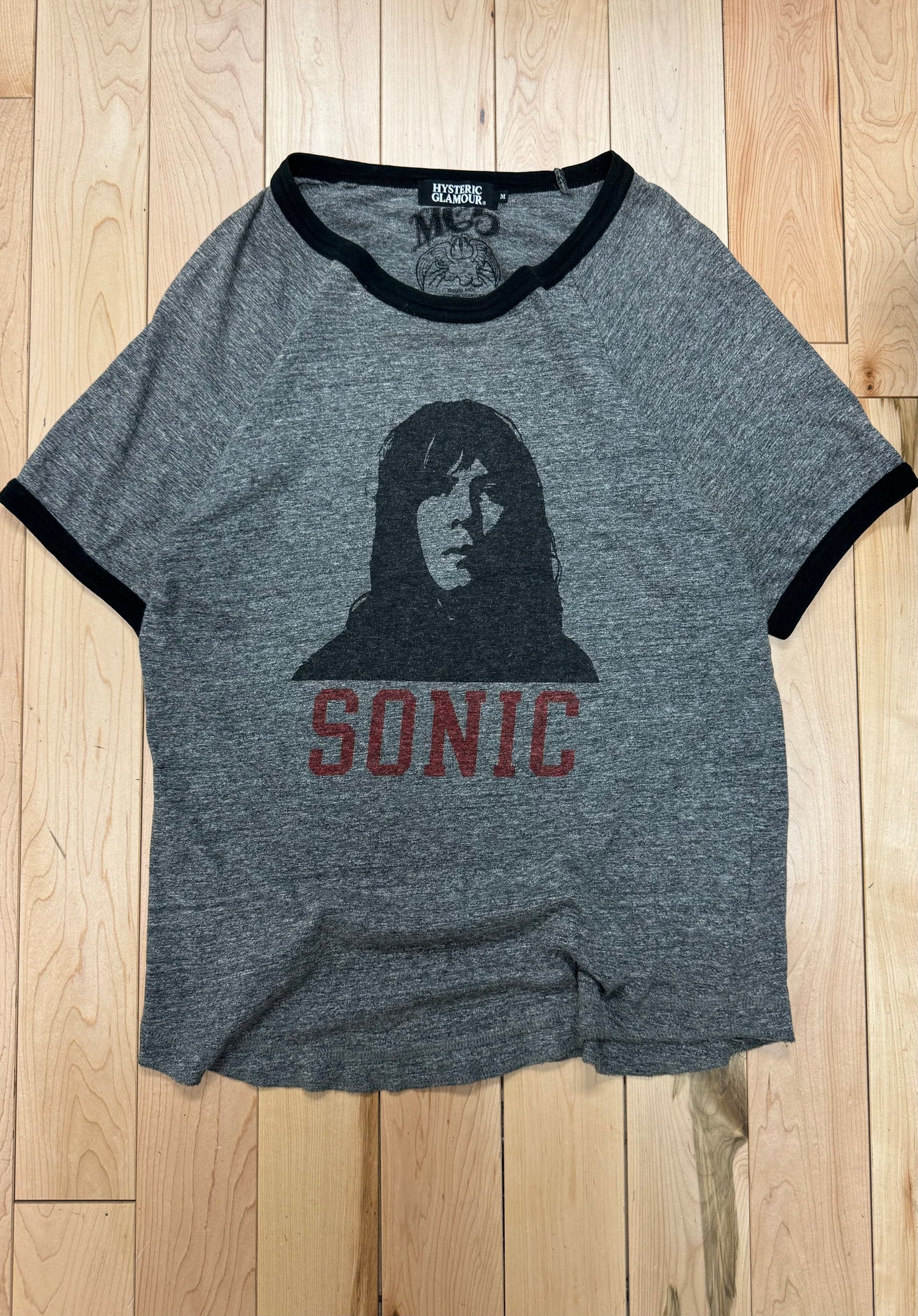 2000s Hysteric Glamour ‘Michigan Guitarist’ Ringer T-Shirt