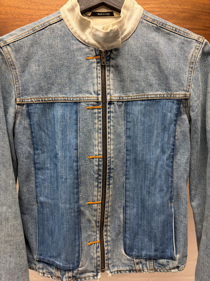 Maison Martin Margiela Reconstructed Hybrid Denim Cafe Jacket