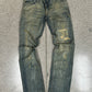 Dolce & Gabbana Dirt Wash Blue Bootcut Denim