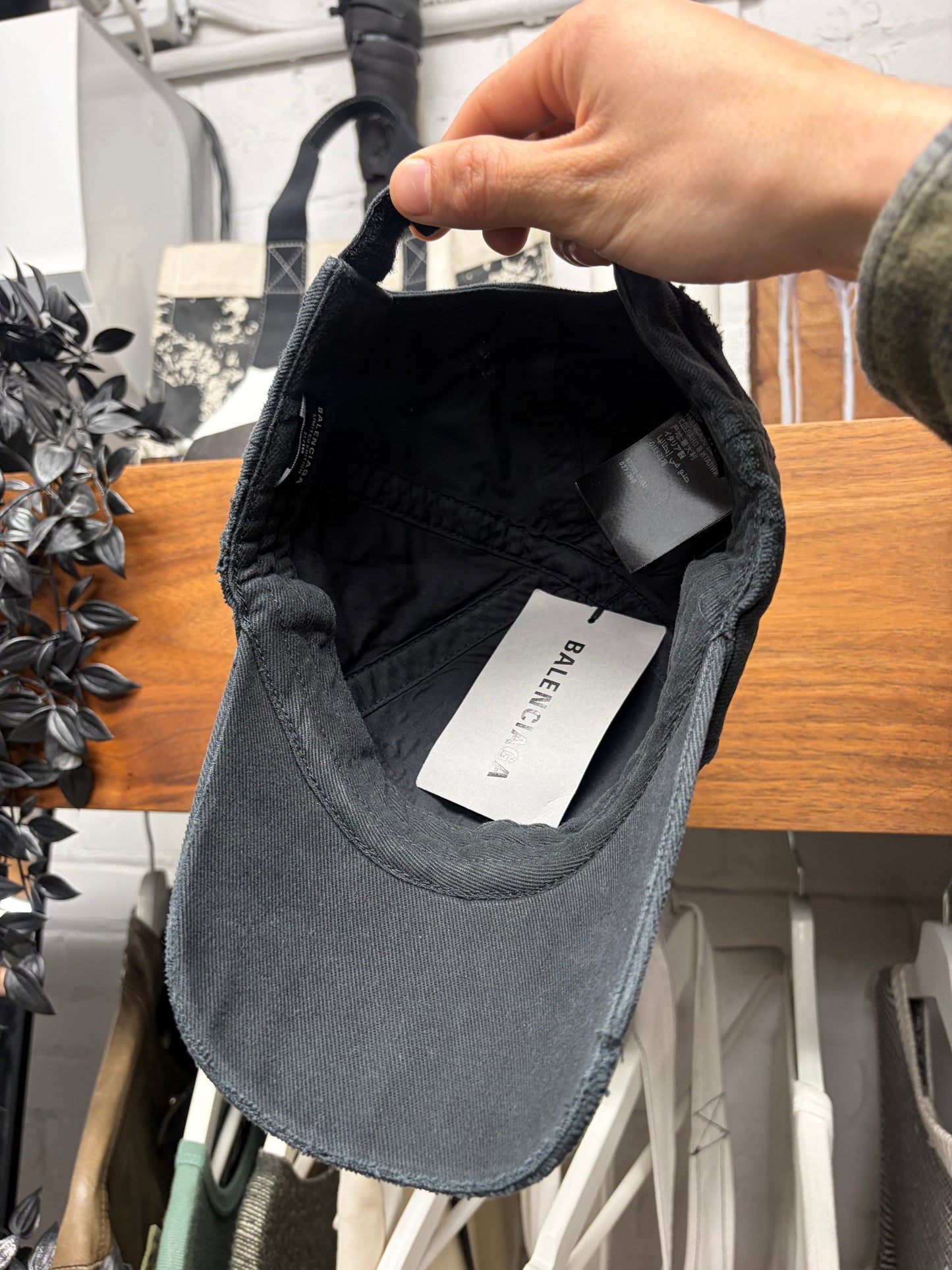 1/300 Balenciaga ‘Ramstein’ Limited Production Distressed Baseball Cap
