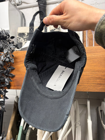 1/300 Balenciaga ‘Ramstein’ Limited Production Distressed Baseball Cap