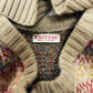 AW2023 Kapital 7G Bone Knit ‘Fair Isle’ Sweater Vest